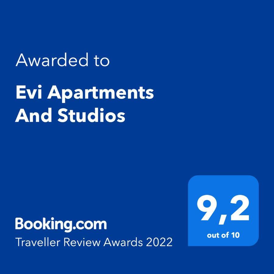 Evi Apartments And Studios Theológos Exterior foto